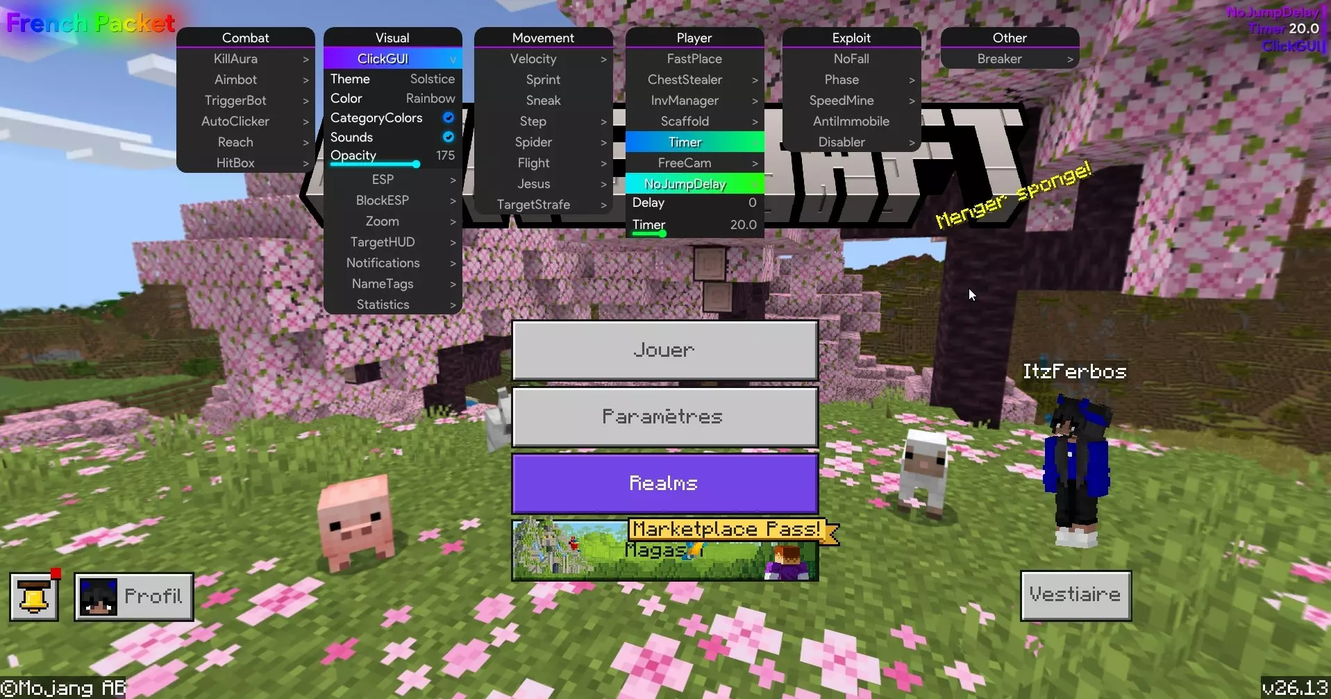 French Packet Client